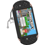 PSP Keychain Y2K Charms Black