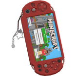 PSP Keychain Y2K Charms Red