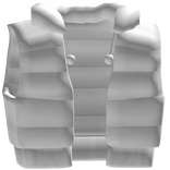 Puffer jacket white