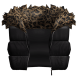 Puffer Vest + Neck Fur Collar 3.0