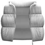 Puffer Vest V2 White