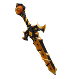 Pumpkin Bat Sword