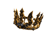 Pumpkin Black Orange Crown Halloween