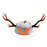 Pumpkin Fedora Antlers