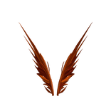 Pumpkin Harvest Orange Pixie Wings