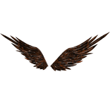 Pumpkin King Mosaic Wings