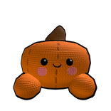 Pumpkin Plushie Shoulder Pal (Left)
