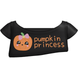♡ Pumpkin princess off shoulder shirt black orange