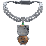 Pumpkin Trendy Halloween Kitty Chain 1.0