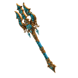 Pumpkin Trident Golden turquoise