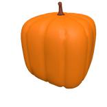 pumpkin with an idiotic face