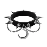 Punk Gothic Moon Choker