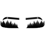 ♡ punk lashes w brows