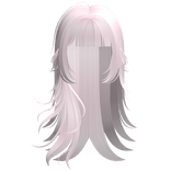 ♱ ┊ punk light pink windy emo hair