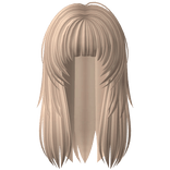 Punk Messy Girl Hair in Blonde