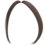 Punk Rock Framing Bangs in Light Brown