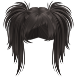 Punk Scene Pigtails (Ash Brown)