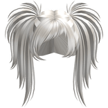 Punk Scene Pigtails (White)