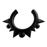 punk septum piercing