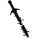 Pure Black Animated Glitch Daemonshank