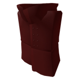 Pure Red High Collar Coat