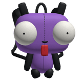 Purple Alien GIR Scene Plush Backpack [3.0]