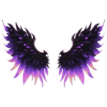 Purple Amethyst Wings