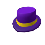 Purple & Yellow Fedora