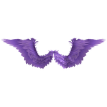 Purple Angel Wings