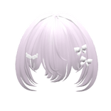 ♡ : purple anime bangs カワイイ