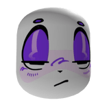Purple Annoyed Bunny Face