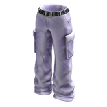 Purple Baggy Pants