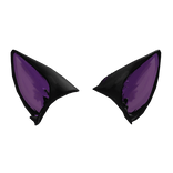 Purple Black Cat Ears 😺