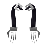 Purple-Black Twintails with Claws