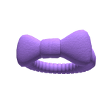 Purple Bow Headband