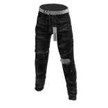 Purple Brand Skinny Jeans w Designer Belt