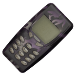 ★ purple brick phone