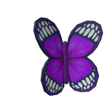 Purple Butterfly Lapel Pin