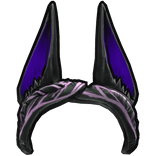 Purple Cartoony Anubis Ears