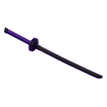 Purple Cartoony Katana (Waist)