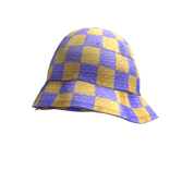 Purple Checkered Pride Collection Bucket Hat