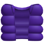 purple cozy puffer vest