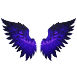 Purple Cupid's Wings