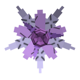 Purple Dahlia Pin (Grow a Garden)