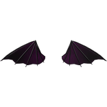 Purple Demon Wings