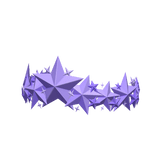 Purple Diamond Star Crown