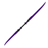 Purple Dual Bladed Saber