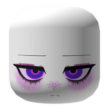 Purple Emo Girl Alt Kawaii Serious Scary Annoyed