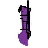 Purple energy blade