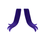 Purple Flower Magician Cape